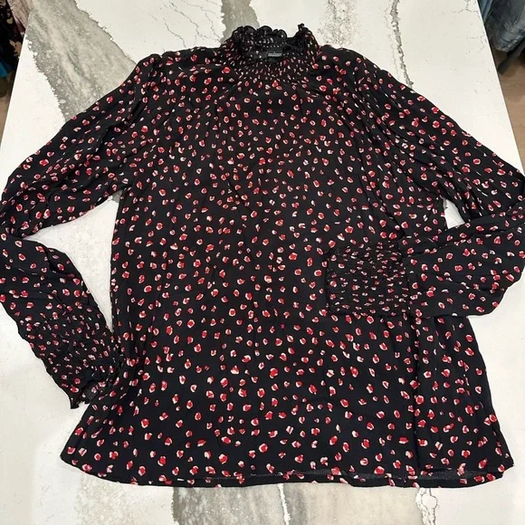 Anthropologie Sanctuary Carrie Smocked Top - Picture 4 of 7